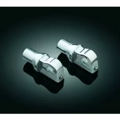 Kuryakyn Adjustable Stop Foot Peg Mounts For Harley
