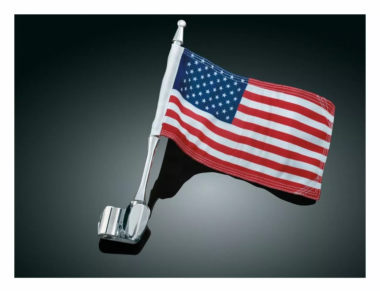 Kuryakyn Antenna Mount With Flag For Honda GoldWing GL1800 2001-2015