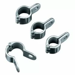 Kuryakyn Chrome Universal Magnum Quick Clamps 1.125" Single / Chrome [Open Box]