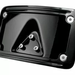 Kuryakyn Curved Laydown License Plate Frame Mount For Harley
