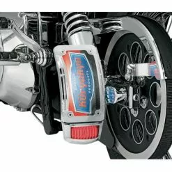 Kuryakyn Curved Side-Mount License Plate Holder For Harley