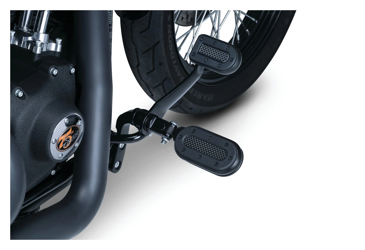 Kuryakyn Heavy Industry Switchblade Footpegs For Harley - Image 3