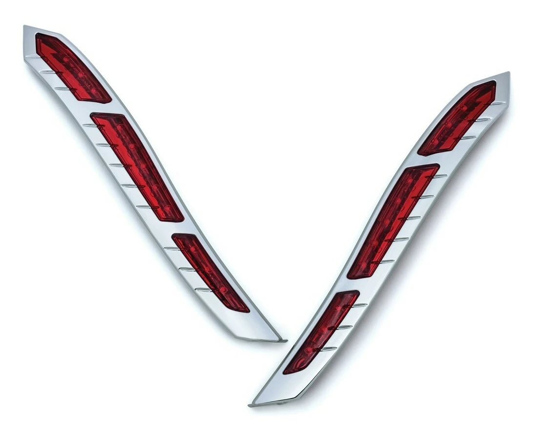 Kuryakyn LED Rear Fender Strip Lights For Indian Touring & Cruiser 2014-2022 - Image 2