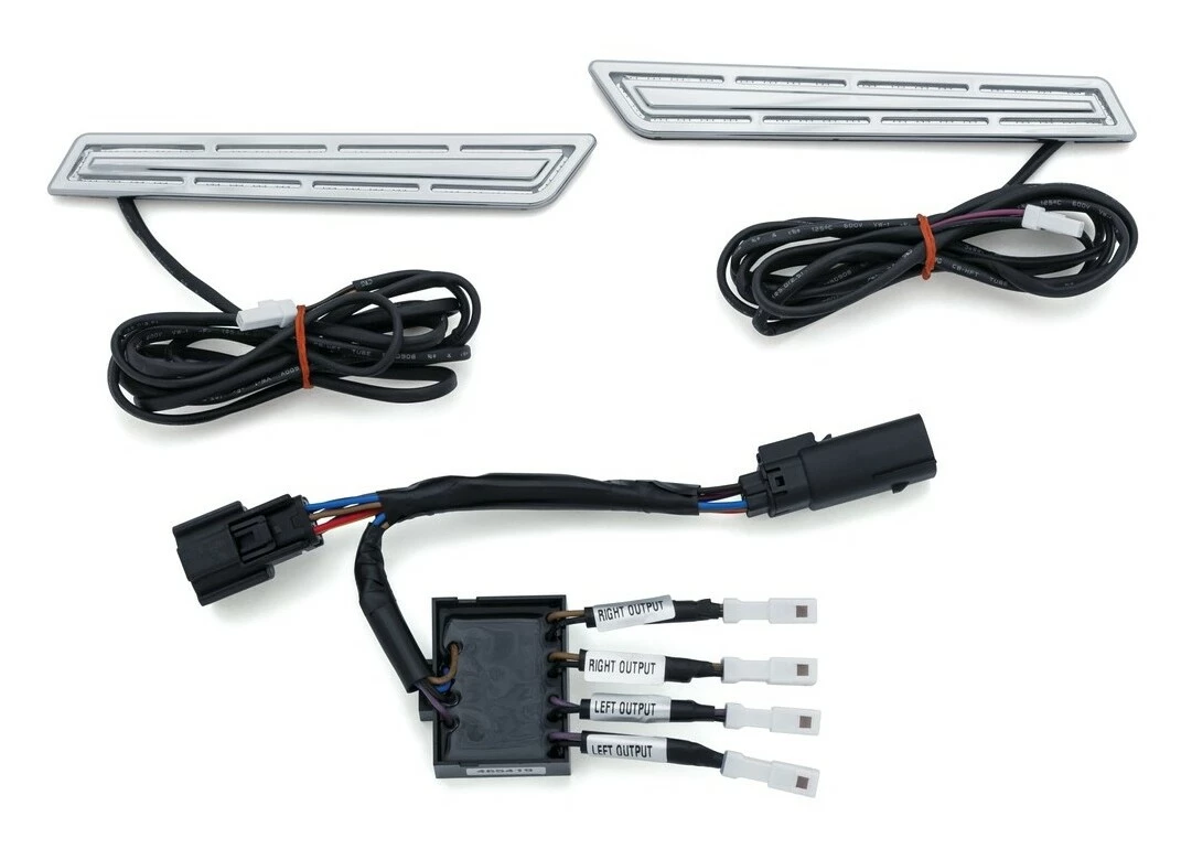 Kuryakyn LED Saddlebag Hinge Accents For Harley Touring 2014-2022 - Image 6