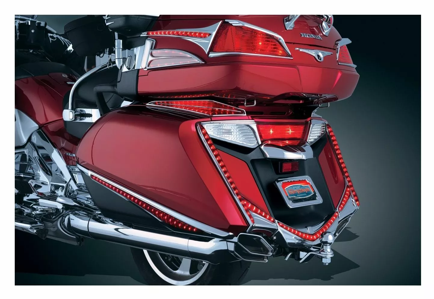 Kuryakyn LED Vertical Rear Light Strips For Honda GoldWing 2012-2015 - Image 3
