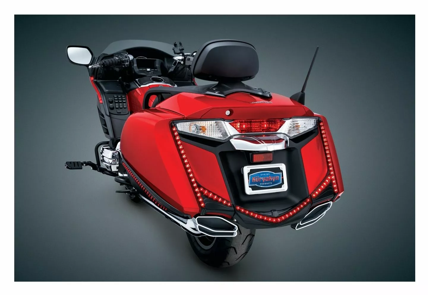 Kuryakyn LED Vertical Rear Light Strips For Honda GoldWing 2012-2015 - Image 7