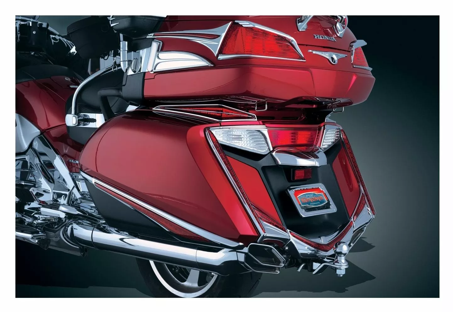Kuryakyn LED Vertical Rear Light Strips For Honda GoldWing 2012-2015 - Image 2