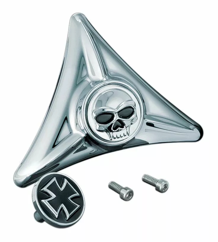 Kuryakyn License Plate Mounting Hole Cover For Harley