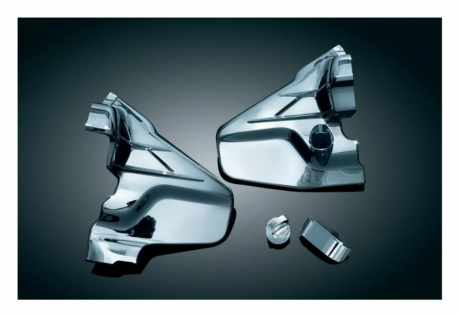 Kuryakyn Louvered Transmission Cover For Honda GoldWing GL1800 2001-2015