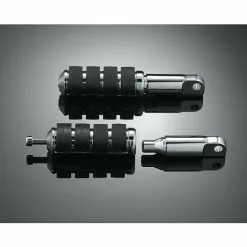 Kuryakyn Male Mount Foot Peg Extensions For Harley 2.5" Extension / Chrome [Open Box]