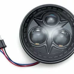 Kuryakyn Orbit 5 3/4" LED Headlight For Harley