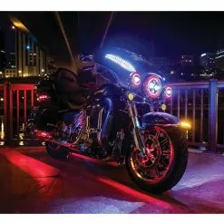 Kuryakyn Orbit Prism+ 7" LED Bluetooth Color Halo Headlight [Previously Installed]