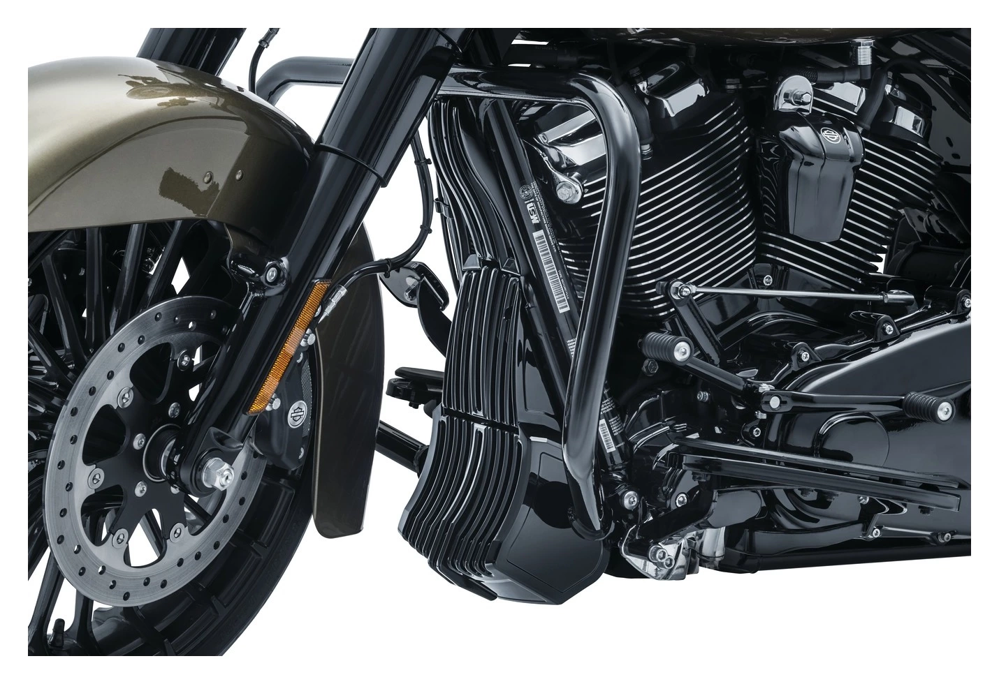 Kuryakyn Precision Regulator Cover For Harley Touring 2017-2022 - Image 2