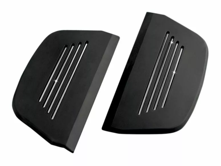 Kuryakyn Premium Passenger D-Shaped Floorboard Inserts For Harley 1986-2022