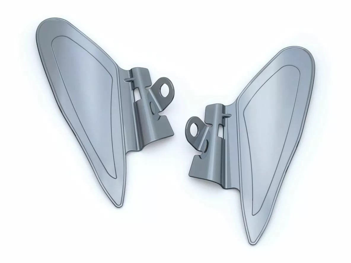 Kuryakyn Saddle Shield Heat Deflectors For Indian 2014-2022 - Image 2