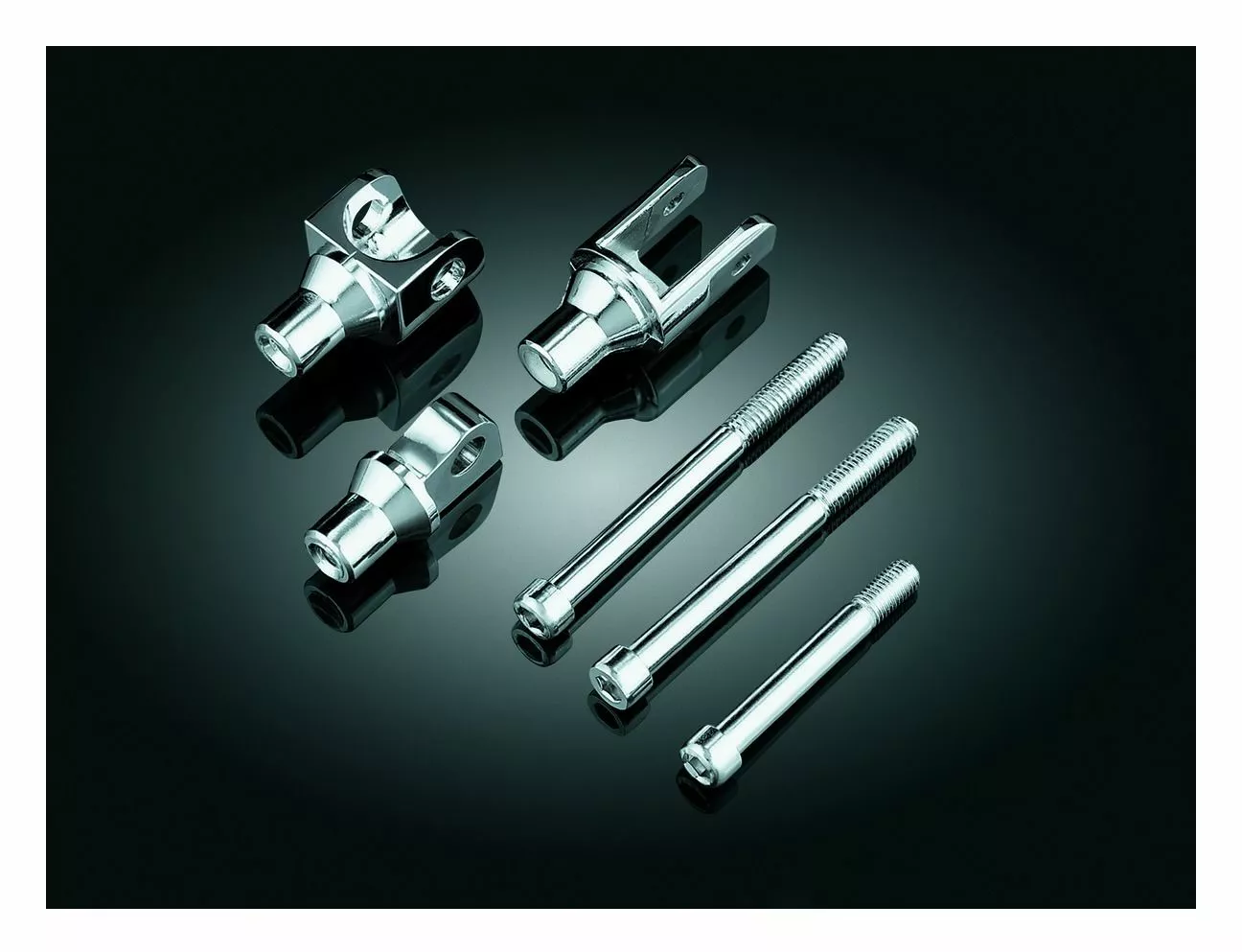 Kuryakyn Tapered Foot Peg Adapters For Harley Davidson