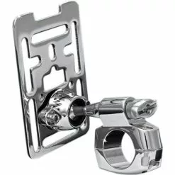 Kuryakyn Tech Connect Premium Chrome Handlebar Mount 1 1/4" Clamp / Chrome [Previously Installed]