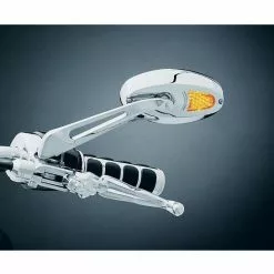 Kuryakyn LED Turn Signal Mirrors For Harley