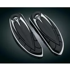 Kuryakyn Zombie Driver Floorboard Covers For Harley 1984-2022